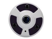 2MP Fisheye 1080p IP Camera 25m IR Night Vision Android iOS Remote View 180 Degree ONVIF 2.0 H.264