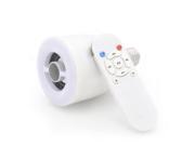 Bluetooth Speaker with White LED Light Bulb 500 Lumens Remote Control 55W
