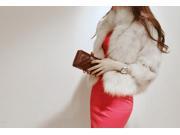 2014 Winter Warm New Korean Fashion Luxury Quality Overcoats Women s Fur Coats Fur jacket Outerwear coats WT1233 S M L
