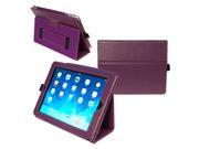 Kyasi London All Business iPad Case iPad 2 3 4 Folio Executive Deep Purple