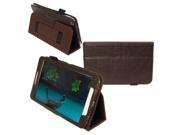 Kyasi Seattle Classic Samsung Galaxy Tab 3 Case Cover Stand 8 Buckskin Brown