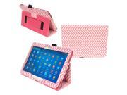 Kyasi Seattle Classic Samsung Galaxy Tab 3 Case Cover Stand 10.1 Wobbly Pink