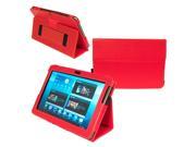Kyasi London All Business Samsung Galaxy Tab 2 Case Cover Stand 10.1 Rad Red