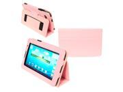 Kyasi Seattle Classic Samsung Galaxy Tab 2 Case Cover Stand Folio 7 Blush Pink