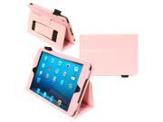 Kyasi Seattle Classic Designer Folio Case Universal for 9 10 Inch Tablets Blush Pink