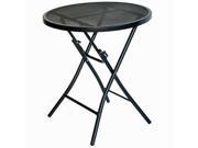 Prime Products Bistro Table Steel Black 13 5089