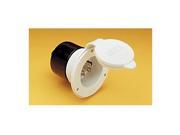 On Board Charger Inlet 15 Amp White