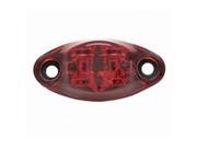 Diamond Marker Lamp LED 2 Wire Red 52438