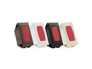 Jr Products 12 Volt Brown With Red Lamp Indicator 5 Pack 12731 5