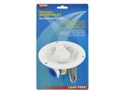 Valterra Water Inlet Recess White Lead Free Carded A01 0176LFVP