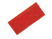 Peterson Reflector Rectangular 3 1 8 X1 3 8 Red V483R