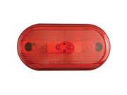 Optronics Red Lens For Oval Clearance Light A 66RBP