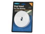 Camco Mfg Vinyl Insert 3 4 X 25 White 25163