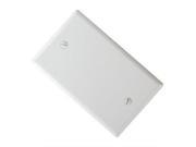 Blank Wall Plate White