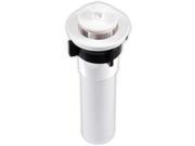 JR Products Strainer w Pop Up Stopper White 95215