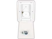 Jr Products Hatch water Locking P wht A6112 A