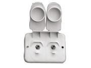 Prime Products TV Receptacle Duplex Compact White 08 6212