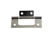 Jr Products Non Mortise Hinge Chrome 2 Pack 70645