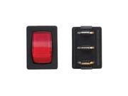 Diamond Switch 12V Mini Illuminated Black Red A6 23C