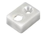 Jr Products Type E End Stop White 81465
