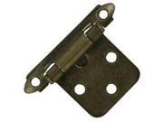 Jr Products Self closing Hinge Antique Brass 70585