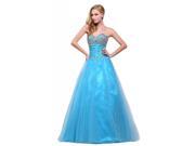 Efashion Women s Prom Dress Color Light Blue Size 2