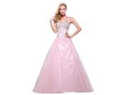 Efashion Women s Evening Dress Color Pink Size 16