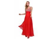 Efashion Women s Evening Dress Size 4 Color Red