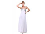 Efashion Women s Evening Dress Size 8 Color White