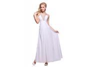 Efashion Women s Evening Dress Size 8 Color White