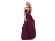 Efashion Women s Evening Dress Size 6 Color Burgundy