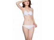 Efashion Women s Bikini Size M Color White