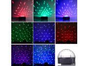 RGB Crystal Ball Stage Lighting DJ Disco Club Effect Light Voice Control