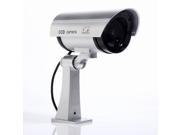 Bullet Flashing Light Dummy CCTV Security Camera Fake IR LED Home Surveillance