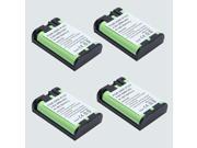 4 x 3.6V 3*AAA 800mAh Cordless Phone Battery for Panasonic HHRP107 HHR P107 KX 3032 KX TGA600B