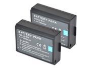 2 x 7.4V 1500mAh LP E10 Rechargeable Li ion Battery for CANON EOS 1100D KISS X50 REBEL T3