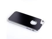 black Luxury Brushed Matte Aluminum Chrome Hard Case Cover For iPhone 5 5S Stylus
