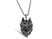 wolf shaped 316L stainless steel pendant necklace 2014 wolf shaped 316L stainless steel pendant necklace 2014