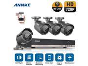 [960P AHD] Annke 8 Channel 1080N DVR 1080P NVR Security Camera System with 4HD 960P 1.3MP Outdoor CCTV Cameras 1280*960 Bullet Cameras IP66 Weatherproof Meta