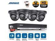 ANNKE 4CH 1280*720P Surveillance System with 1 TB HDD 4 HD