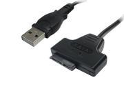 Akust 20 USB 2.0 to SATA 13Pin 7 6 CD ROM Converter Adapter Cable
