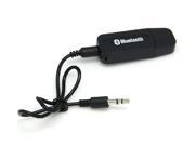 Bluetooth Wireless Music Audio Receiver for Cellphone Tablet Media Player Black