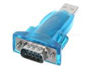 Pack of 3 PCS USB 2.0 Type A Male to RS232 Serial Port Adapter Converter