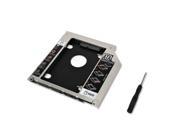 9.5 mm 2.5 2nd SATA HDD Hard Drive Caddy Enclosure for APPLE Macbook Pro