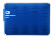 WD My Passport Ultra 500GB Portable External Hard Drive USB 3.0 with Auto and Cloud Backup Blue WDBPGC5000ABL NESN