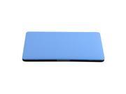 PU Leather Coating Matte Hard Plastic Case for 13 MacBook Pro with Retina Display Blue