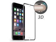 For iPhone 7 Plus Tempered Glass iClover[Full Coverage][Tempered Glass] Shockproof Screen Protector Film 3D Curved Edge with Metal Aluminum Alloy Bumper for iPh