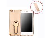 For iPhone 7 Plus Case iClover 360 Degree Rotating Kickstand Ultra Thin Anti slip TPU Gel Back Cover Case for iPhone 7 Plus 5.5inch Golden