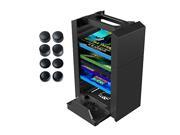 iClover PS4 Slim Console Mount Cooling Fan Controller Charging Station Game Storage