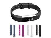 Replacement Silicone Wrist Band Strap For Fitbit Alta/ Fitbit Alta HR Men Woman - Black